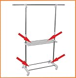 ✔️ [ EINFACHE MONTAGE ] - Eine modernere Lösung, wann immer Sie mehr Platz und Ordnung benötigen, um Ihre Kleider faltenfrei zu verstauen. Sollten Sie nicht 100% zufrieden sein erhalten Sie Ihr Geld zurück - ohne Wenn und Aber!