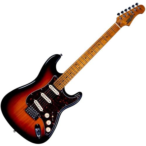 Guitare électrique JET Guitars JS300 Sunburst sans fatigue de jeu