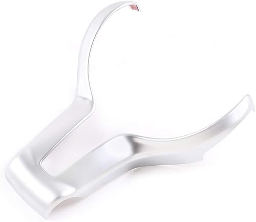 YIWANG - Marco de decoraciĂłn para volante de coche cromado para BMW F20, F22, F21, F30, F32, F33, F36, F06, F12, F13, X5, F15, X6, F16 M-Sport YIWANG - Marco de decoraciĂłn para volante de coche cromado para BMW F20, F22, F21, F30, F32, F33, F36, F06, F12, F13, X5, F15, X6, F16 M-Sport
