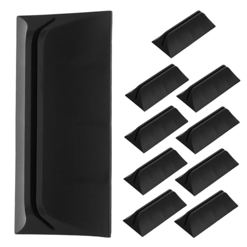 HIAKDOFT 10個オフィス用プラスチック製可動式デスクパーティションクラン