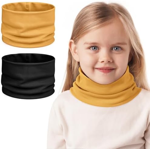 Lovjoy Wintersjaal / nekwarmer van thermofleece voor baby's/peuters/kinderen, zachte en behaaglijke nekwarmer, vele kleuren, geschikt voor kinderen van alle leeftijden, Groen, De 6 mois à 3 ans