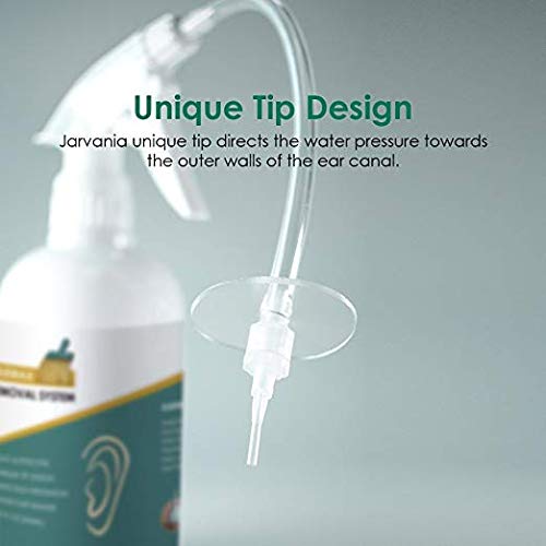 Ear Wax Removal Tool for Ear Irrigation, Ear Wax Removal Kit for Ear Cleaning, Earwax Remover for Adults and Kids, Including 1 Ear Washer Bottle, 5 Disposable Tips, 1 Thread Cap and 1 Bulb Syringe. - Thumbnail 3