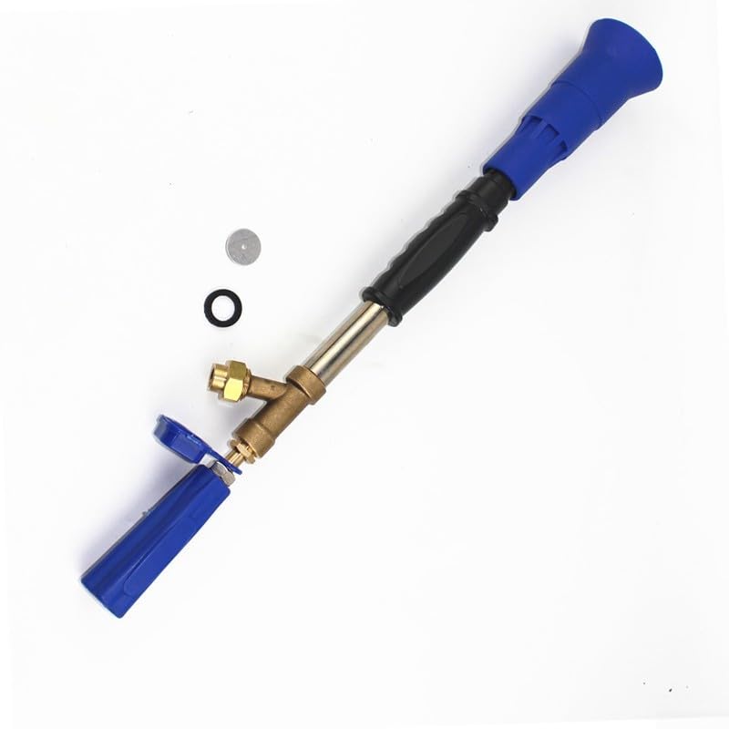 Pulverizador de jardín de alta presión para árboles frutales y uso agrícola - 50 cm de cobre + bomba manual de plástico con mango ergonómico, apto para patio, césped y jardinería al aire libre