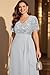 Plus Size Silver Gray Dress Grey Mother of Bride Groom Formal Evening Bridesmaid Prom Sequin Long Wedding Guest Dresses