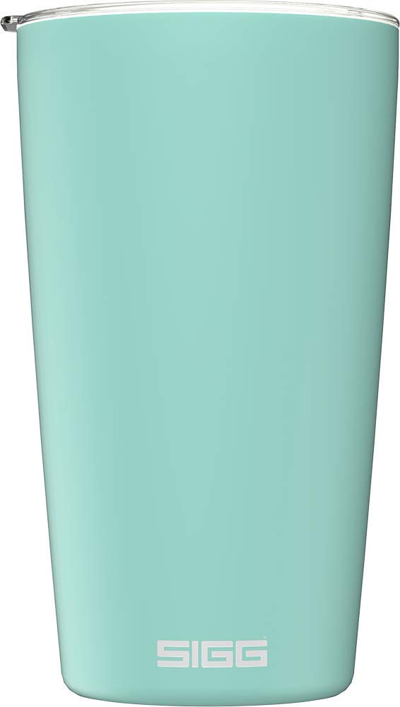 SIGG - Kaffeebecher Neso Pure Ceram - Mit Tritan-Deckel - Spülmaschinenfest - Federleicht - BPA-frei - 18/8-Edelstahl - 0,3L / 0,4L