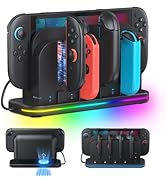 Amazon.com: RGB Charger Dock for Nintendo Switch 2 2025- with