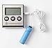 Traceable Vaccine Thermometer with Alarm for Refrigerator, Laboratory Medical Vaccine and Pharmacy refrigerators and freezers Thermometer. -58 to 158 Degree F.