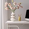 JSPYFITS Modern Ceramic Vase for Pa...