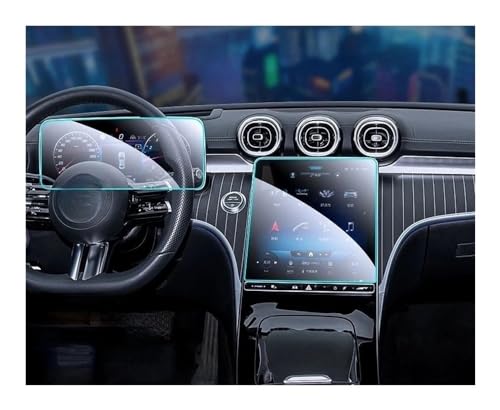 Verre trempé Mercedes GLC 2023 : l'écran de tableau de bord protégé en voyage familial