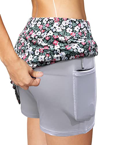 Jupe-short Athlétique Tail – Femme Taille 12 – Blanc – Poches, Contrôle Ventre (Occasion Parfait état)