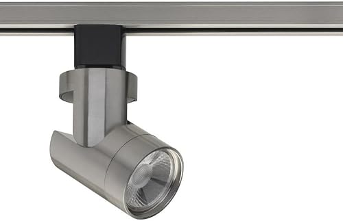Nuvo TH437 One Light Track Head, Pwt, Nckl, BS, Slvr
