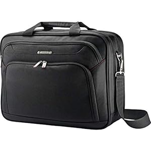 Samsonite Xenon 3.0 Gusset Check-Point Friendly Tech Locker Brief, Black