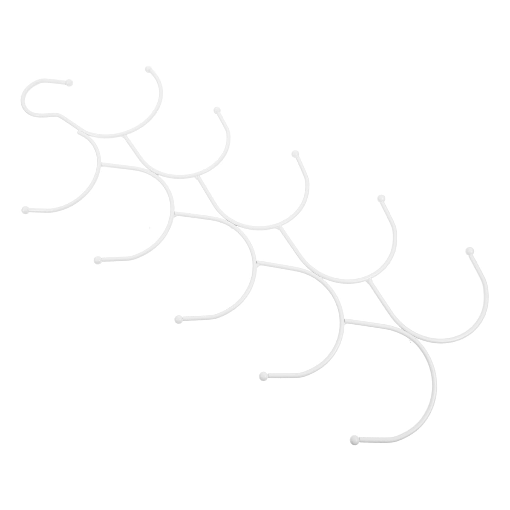 PRETYZOOM Multi Scarf and Tie Hanger Versatile Closet Organizer for Belts Shawls and Accessories Easy Installation Elegant Design for Efficient Space Utilization