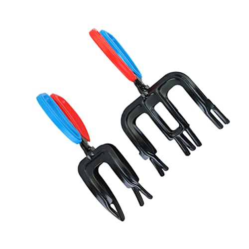 2pcs Fish Control Device Fishing Kit Fishing Pliers Fish Control Clip Fish Gripper Fishing Supplies Fishing Tools Fish Grabber Fish Lip Gripper Fishing Clamp Grasp Fishing Gear Abs