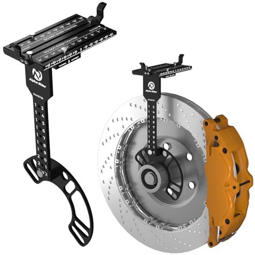 Alpha Rider Upgraded Universal Wheel Fitment Tool for 4 and 5 Lug Wheel Bolt Pattern - Wheel Offset...