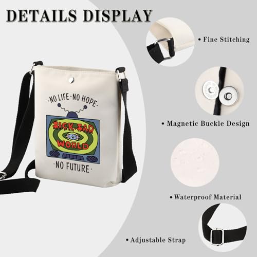 Bolsa Tote GJTIM Sarcasm No Life No Hope No Future miniatura 4