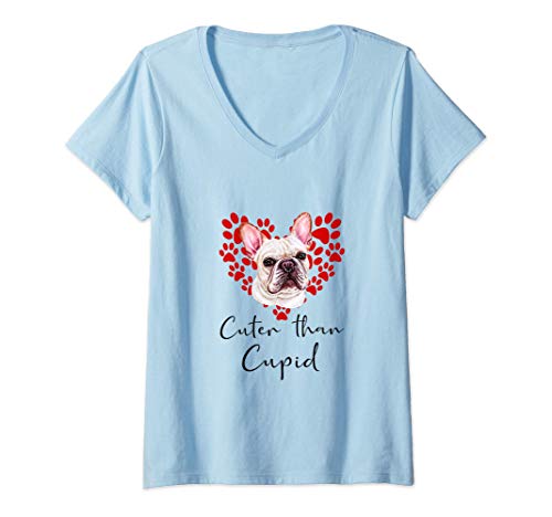 Bouledogue Francese Più carino di Cupido. Citazione di cane carino Bouledogue Francese per mamma o papà Bouledogue Francese Ami i cani di razza FRENCHIE i cuccioli oi cani? Prendi il tuo fantastico vestito FRENCHIE per lui e per lei, ragazzi e ragazze.