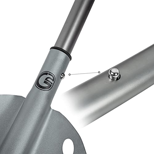G2 Backcountry Lightweight Telescopic Avalanche Snow Shovel, Storage Down To 13 Inch, Durable Aluminum Alloy Material, Abs Anti-Slip Proof Handle, Compact Storage Size (Grey) #TOP3