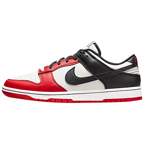 Nike Dunk Low Pre School Sail/Black-Chile Red Size 3Y