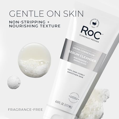 RoC Retinol Correxion Deep Wrinkle Serum Cleanser 6oz — view 7