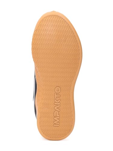 Image of Impakto para X Court Men's Sneakers | Lightweight & Cushioned Insole | Lace-Up Shoes for Casual Outings,Walking & Gym | Anti-Skid Rubber Sole for Non-Marking Activity