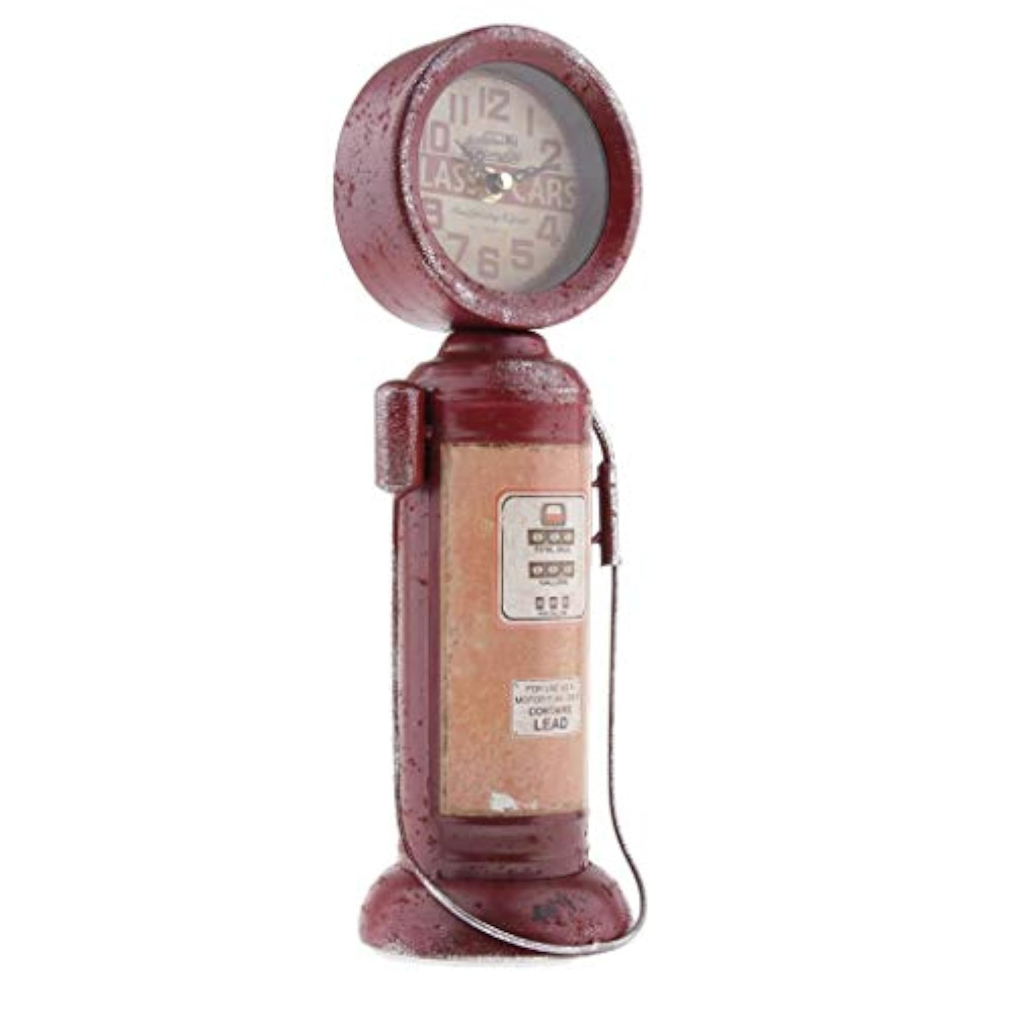 Creative Retro Clock for Home Decor, Red