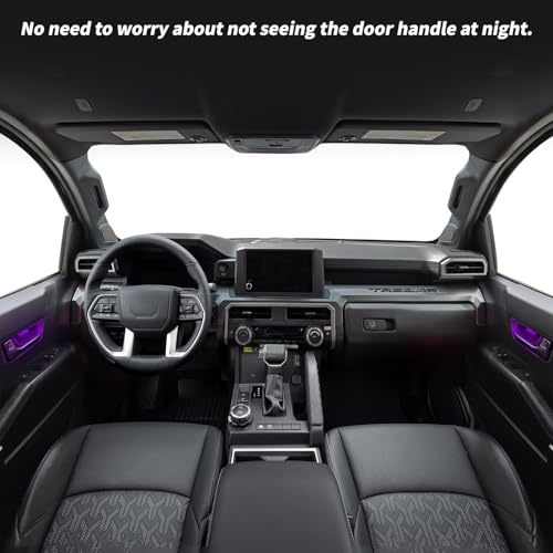 Luz LED interior para manija de puerta Toyota Tacoma Gen4 2024-2026 4 unidades miniatura 4