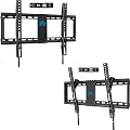 Mounting Dream UL Listed TV Wall Mount for Most 37-70 Inch Flat Screen TV, Low Profile Space Saving Wall Mount for 16",18",24" Stud, Tilt Version MD2868-LK and No Tilt MD2163-K