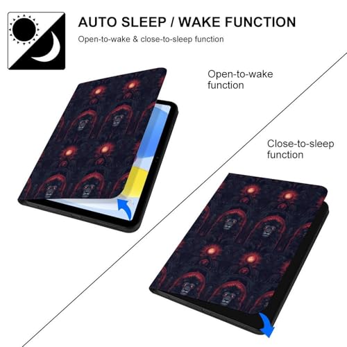 Housse iPad 10e génération 10.9 avec support et veille auto - 3