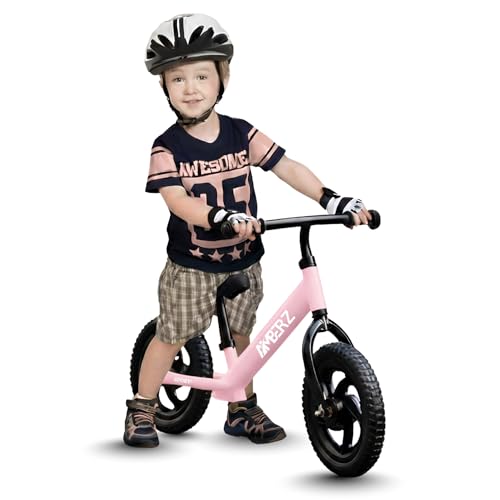 Image of Pedal-Free Learning Balance Bike for Kids | Adjustable Seat & Handle | Anti-Puncture EVA Wheels | Lightweight 12 inch Design Suitable for Girls and Boys 2-5 Years (Max Weight Capacity 30 Kg)