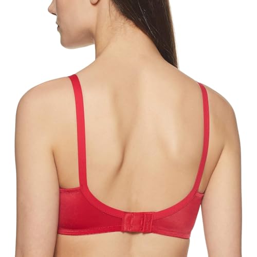 Image of Amante Every de Black Solid Non-Wired Non Padded Everyday Bra