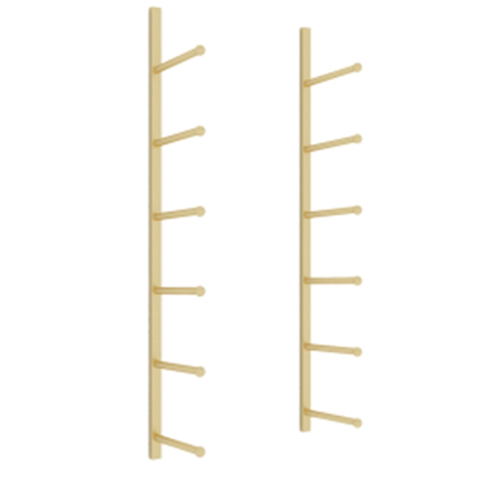 Soporte de pared para esterilla de yoga de 9 niveles, organizador de metal para gimnasio en casa y estudio de yoga, soporte multifuncional para esterillas de yoga, tapetes de pilates y rodillos de