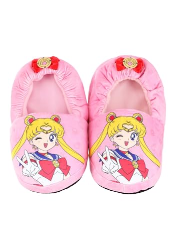 Fun Costumes Adult Sailor Moon AOP Pink Slippers L/XL