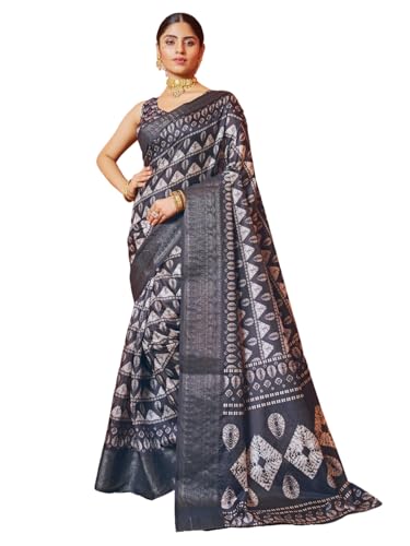 Image of GRECIILOOKS Women Saree | Women Saree | woman Silk Banarasi Saree