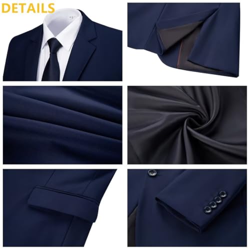 Mens Suit Jacket Tuxedo Jackets Suits Blazer Jacket for Men Dinner Suit Blazer Prom Wedding Dress Coat - Image 6