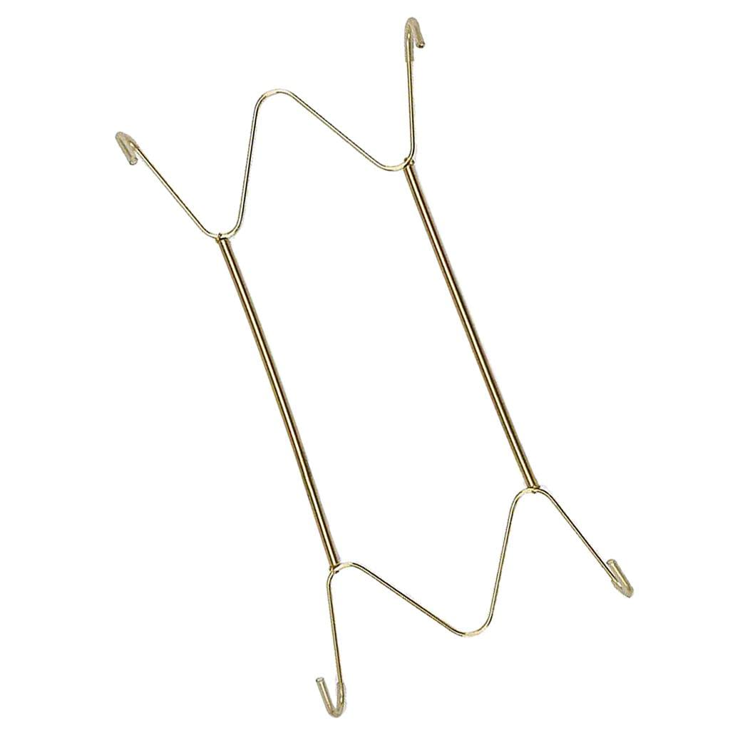 VAAM 16 Invisible Wall Hanging Plate Hook Hanger Dish Display Holder W Shape"