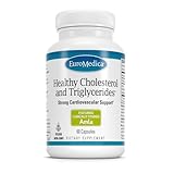EuroMedica Healthy Cholesterol Already in a Normal Range and Triglycerides - Antioxidant Supplement for Immune & Heart Support - Supplement to Aid Healthy Cholesterol & Triglyceride - 60 Capsules