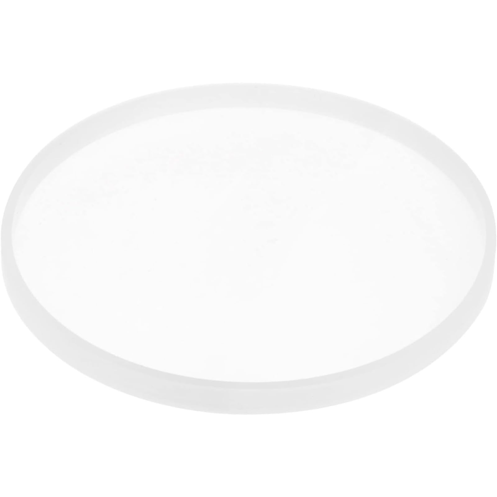 Bamyli 12in Round Resin Moulds Large Diameter Silicone Tray Thick Non Stick