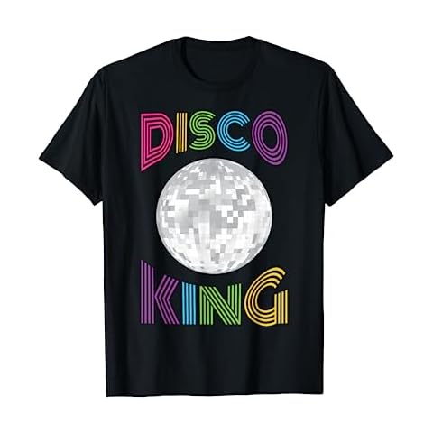 Disco King 70's Costume T-Shirt for Men Cover