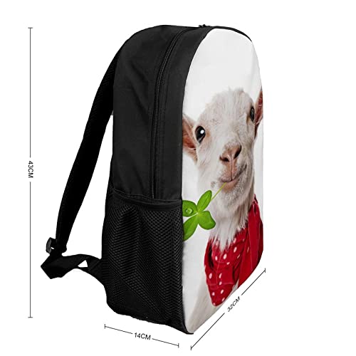 Cartable sac à dos unisexe chèvre mode pour la rentrée des classes