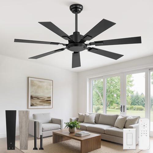 ZMISHIBO 52“ Ceiling Fans No...