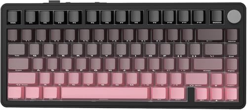 ATTACK SHARK X85 Teclado mecânico para jogos sem fio 75% Gasket c...
