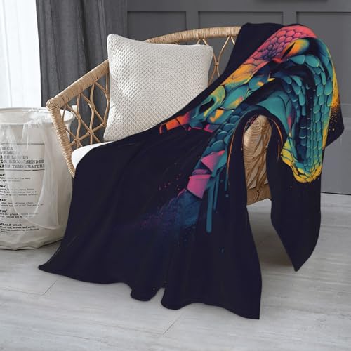 Couverture en flanelle plaid douillet pour soirées sur le canapé - 4
