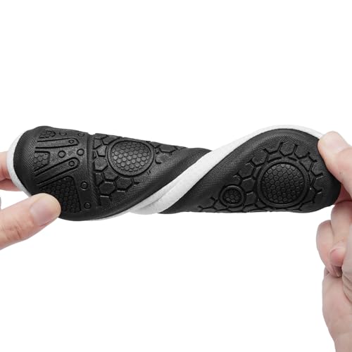 Racqua Men & Women Water Shoes Barefoot Beach Swim Shoes Quick-Dry Aqua Yoga Socks for Pool,Travel, Kayaking, River White36/37 - Image 6