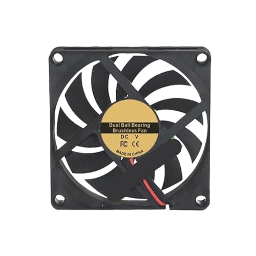 Ventilateur processeur 80x80x10 mm 12V 3500RPM pour le refroidissement de PC