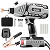 Saker Portable Electric Welding Machine,110V Portable Welder Handheld with IGBT Inverter 5 Variable Current Adjustment, ARC Welder Gun, Fits for 3/32" Wire Rods (Grey)