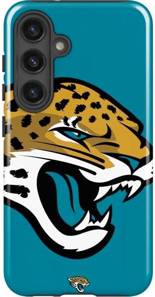 Skinit Impact Phone Case Compatible with Galaxy S24 Plus - Officially Licensed NFL Jacksonville Jaguars Teal Performance Series Design