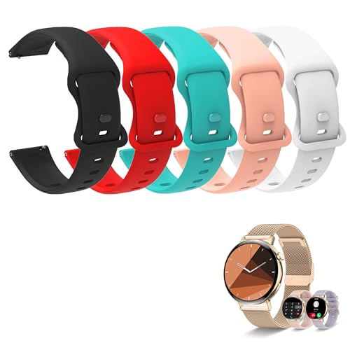 Bracelet de montre HXQHSTBG I39H Lamshaw 20 mm de rechange sport pour montre homme