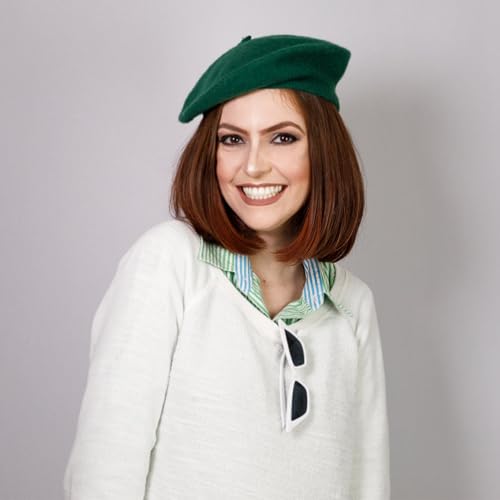 Image of Jolbndcv 6PCS Beret, French Beanie, Outdoor, Winter, Fashion Lady Hat | One Size Fits Most,Solid Color,Stretchable,for All Season
