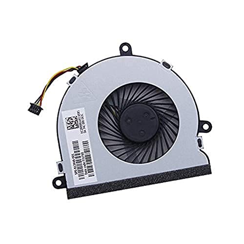 Swiztek Laptop CPU Cooling Fan for HP 15-AC 15-AY 15-AF 15-BA 15-BS 15-BE 15-BF 15-BD 15-BW 15-ACXXX 15-AFXXX 15-BSXXX 15-AYXXX 250 G4 255 G4 14-R020 TPN-C116 TPN -C125 Series 813946-001 4-PIN Fan